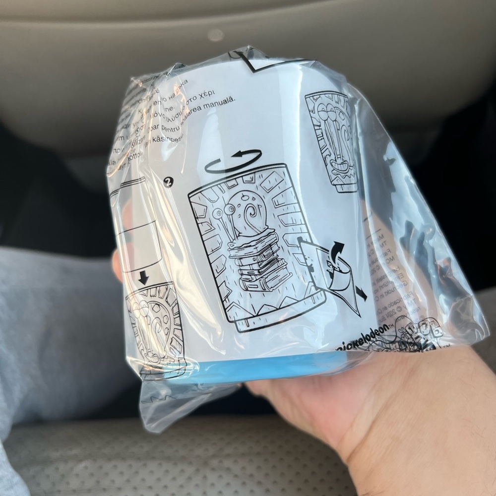 SpongeBob limited edition Burger King cups gary new sealed $15 each or bestoffer